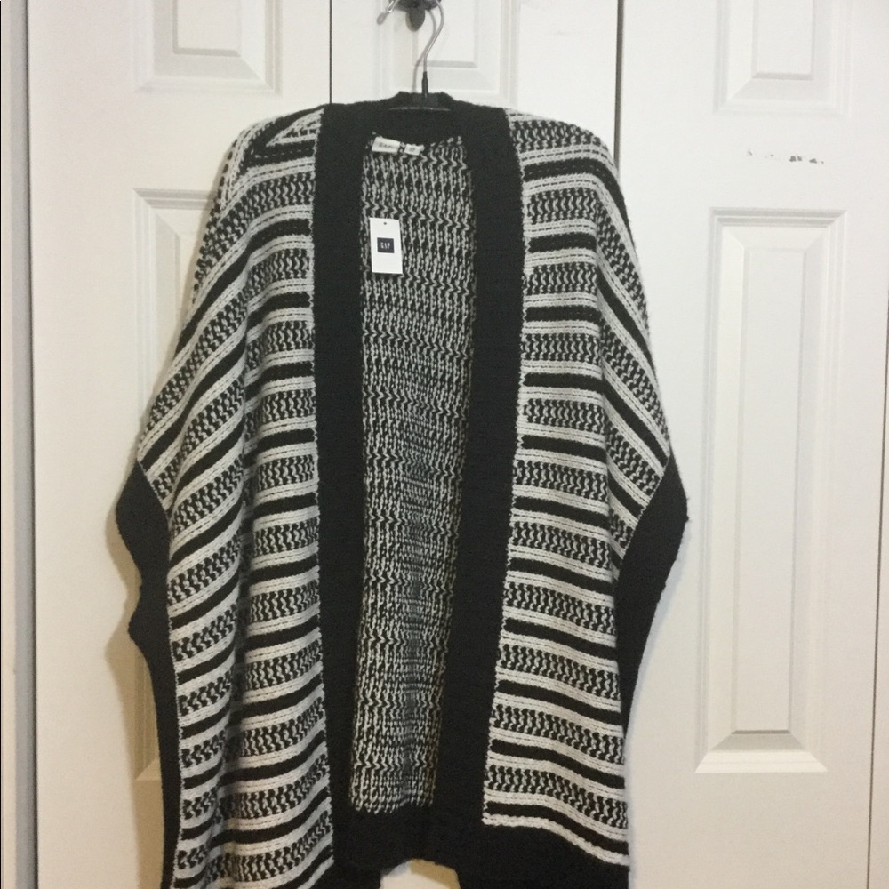 Gap sweater shawl